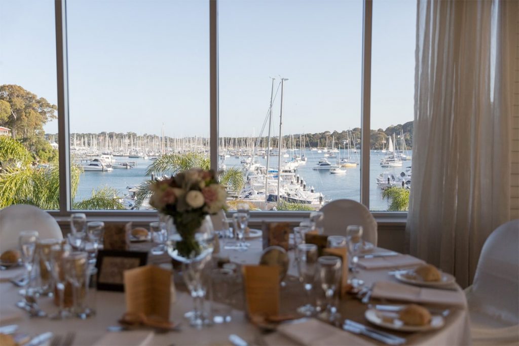 Northern Beaches Wedding Venue - Royal Motor Yacht Club Broken Bay